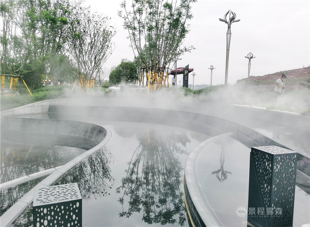 售樓部人造霧