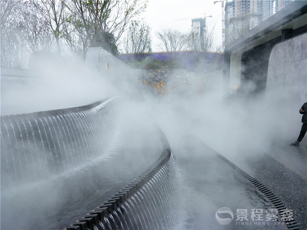 誠園售樓部人造霧造景系統(tǒng)