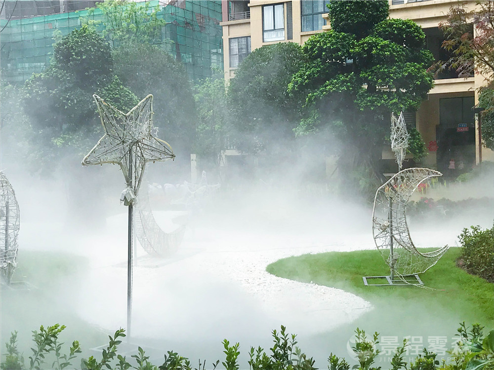 洪雅時(shí)代帝景人造霧景觀