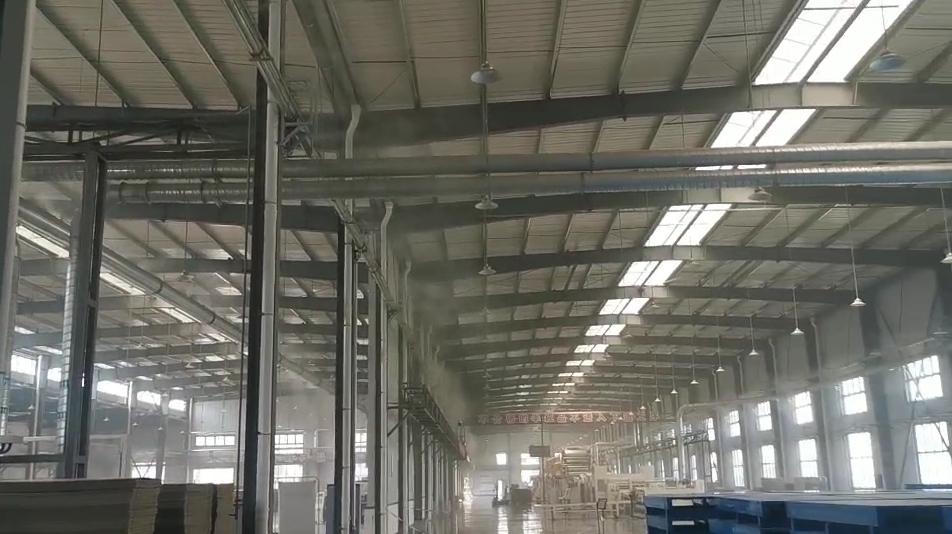 德陽寬窄卷煙廠噴霧降溫