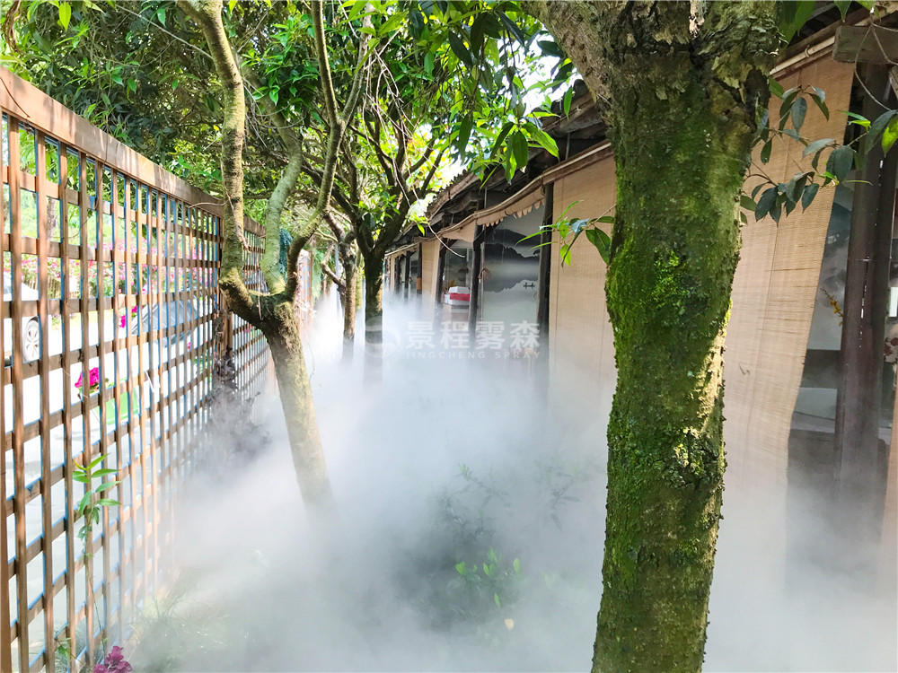 農(nóng)家樂就餐區(qū)噴霧造