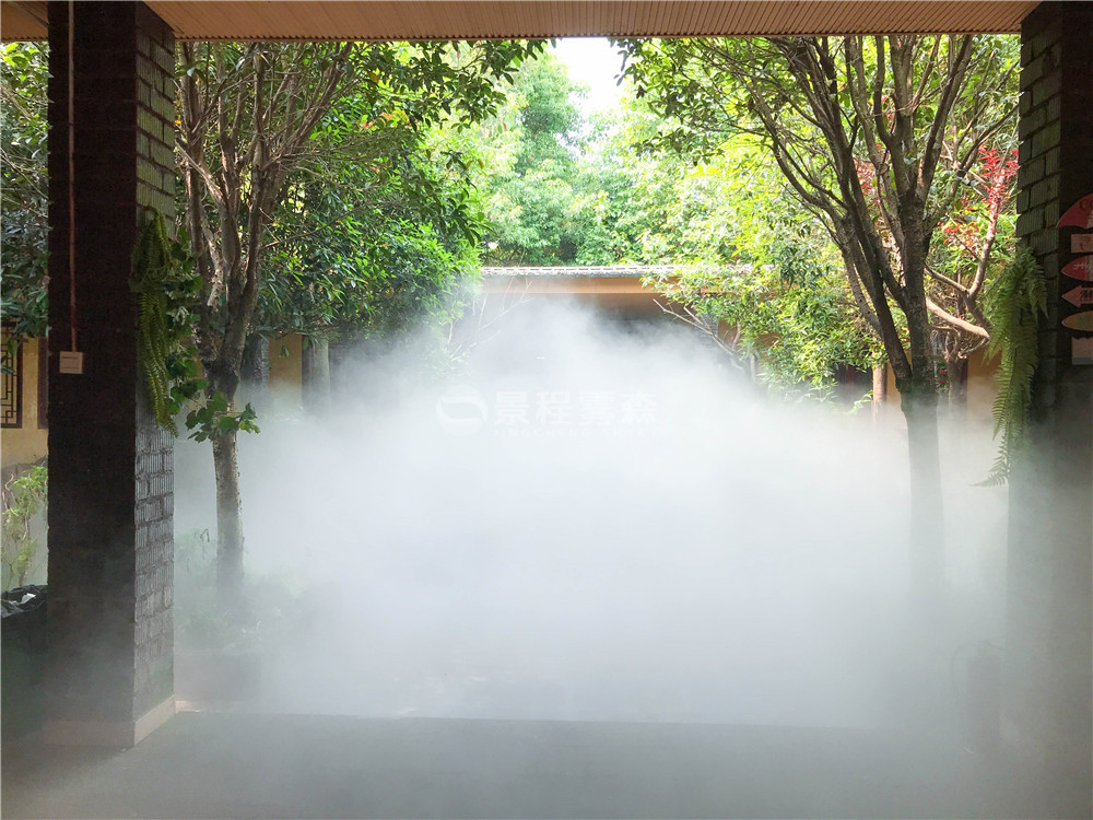 農(nóng)家樂噴霧造景